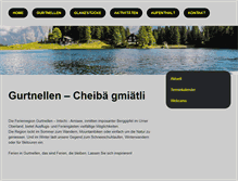 Tablet Screenshot of gurtnellen-tourismus.ch